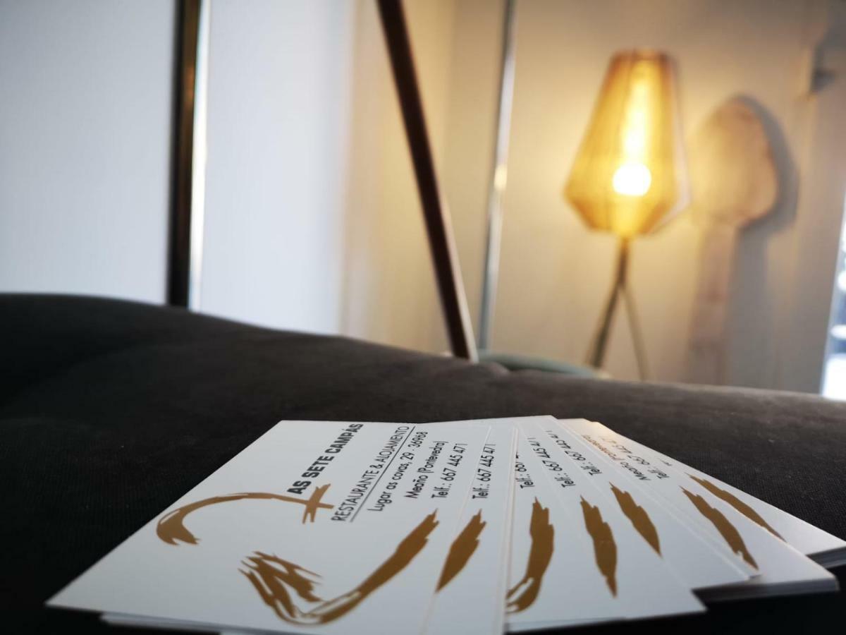 As Sete Campas Otel Meaño Dış mekan fotoğraf