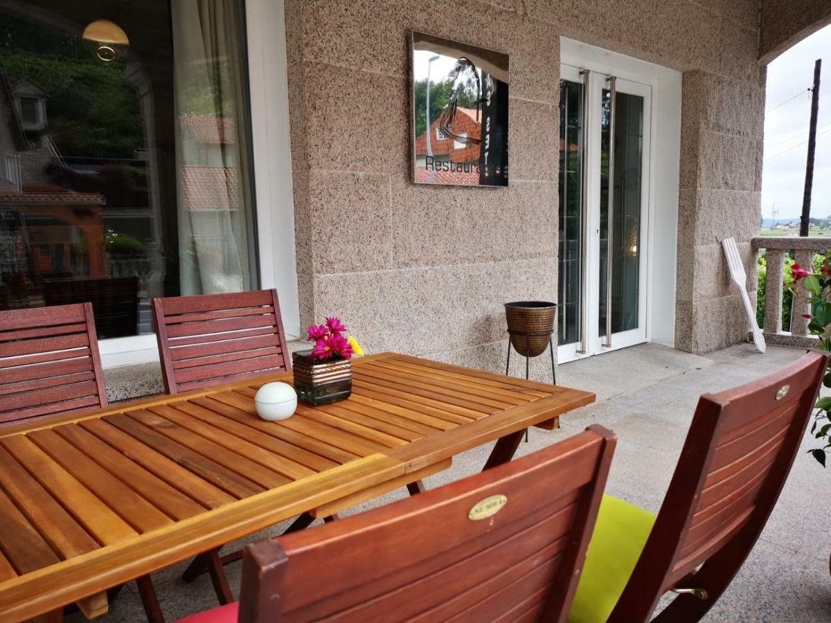 As Sete Campas Otel Meaño Dış mekan fotoğraf
